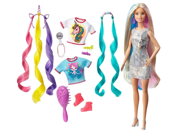 Barbie - Fantasiehaar Barbie blond