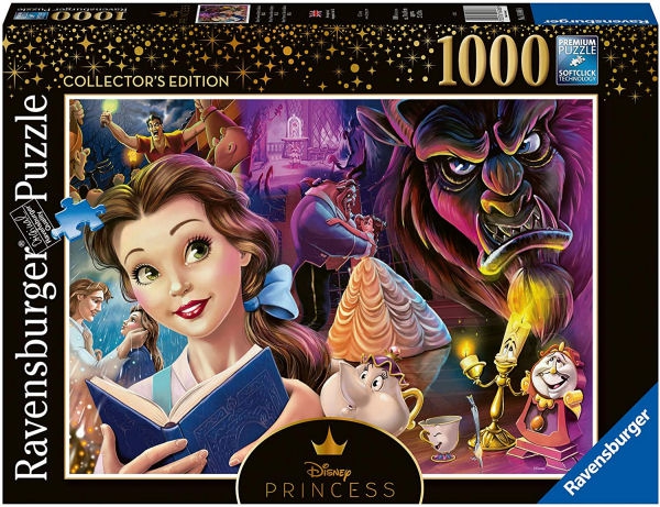 Ravensburger 16486 - AT DPR BELLE "Mood" Belle, die Disney Prinzessin     1000p