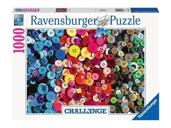 Ravensburger 165636 - Challenge Buttons 1000p