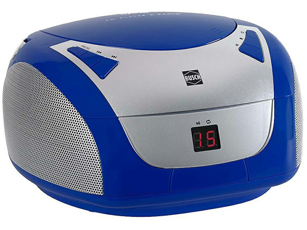 BUSCH 2742 - CD-Player & Radio "Blue Boombox"