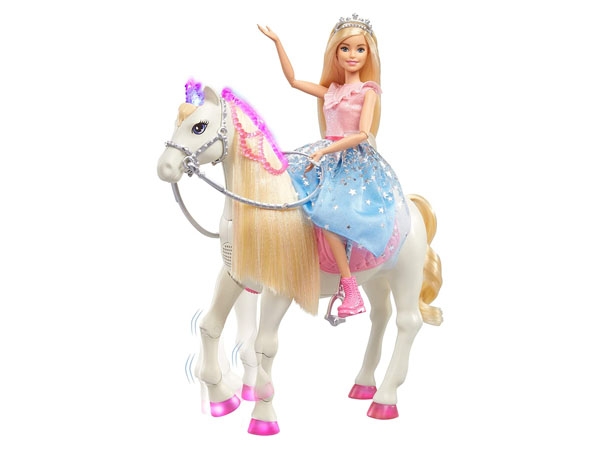 Barbie Pferd u. Puppe "Prinzessinnen Abenteuer"