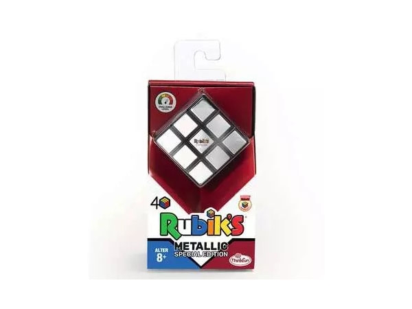 Ravensburger 764303 - Rubik's Cube 3x3 Metallic