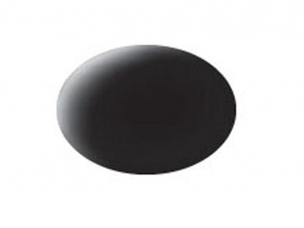 Revell 36108 - schwarz matt -08- Aqua Color Acryl-Farbe