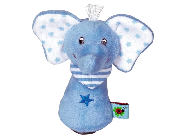 Minirassel Elefant BabyGlück, hellblau