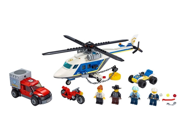 LEGO 60243 - Verfolgungsjagd mit dem Polizeihubschrauber