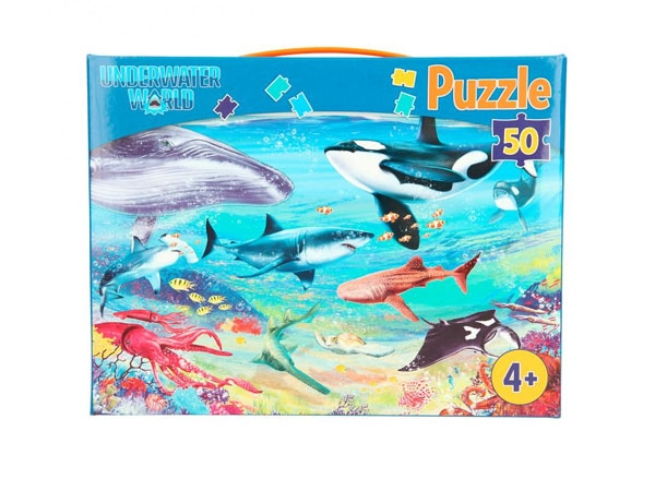 Dino World Puzzle 50 Teile UNDERWATER