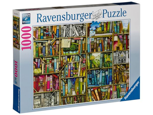 Puzzle 1000 Teile Magisches Bücherregal