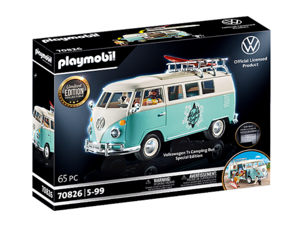 PLAYMOBIL 70826 - Playmobil Limited Edtion Volkswagen T1 Camping Bus