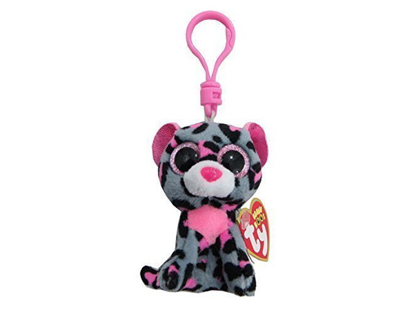 Carletto 7136616 - Tasha, Clip-Leopard pink/grau 8,5 cm