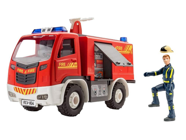 Revell 00819 - Revell Junior Kit - Revell Junior Kit - Feuerwehr mit Figur