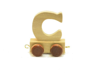 Holz-Buchstabenzug C