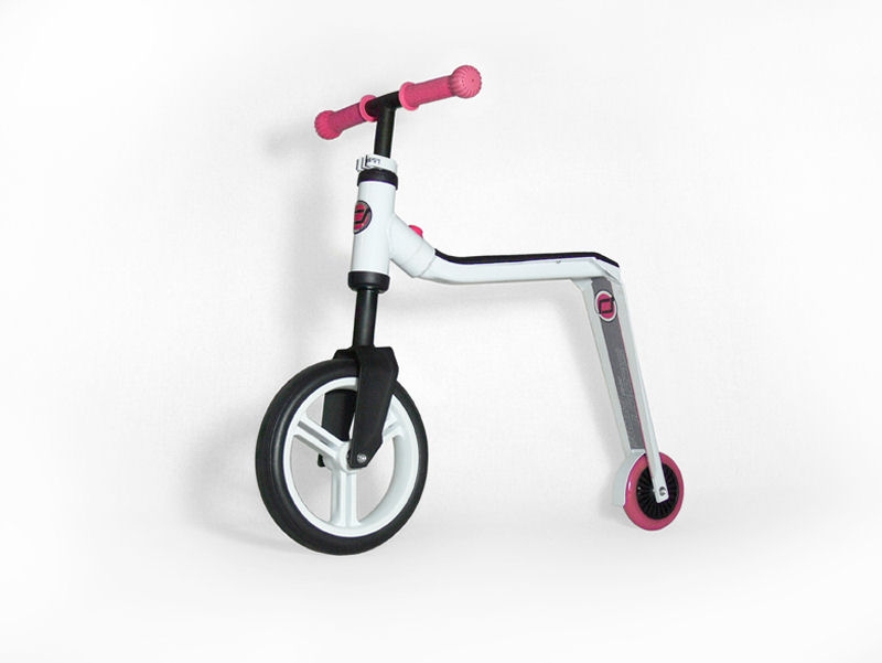 Scooter Roller 2 in 1 weiß/pink  UVP 139,99 €