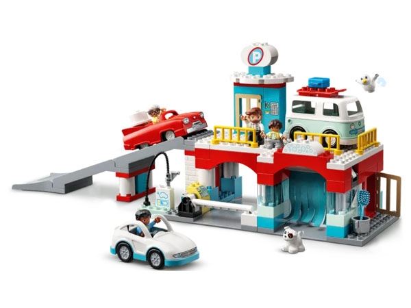 LEGO 10948 - Parkhaus mit Autowaschanlage