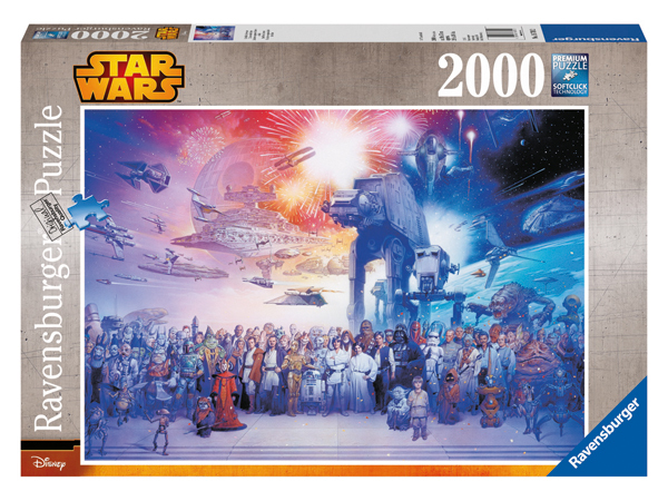 2000 Teile Puzzle - Star Wars Universum