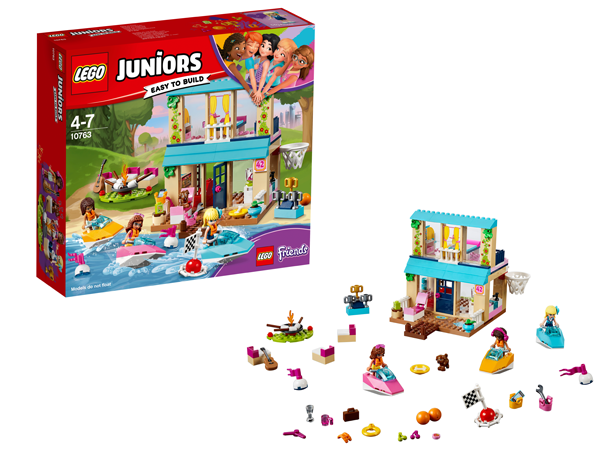 LEGO® Juniors Friends 10763 - Stephanies Haus am See