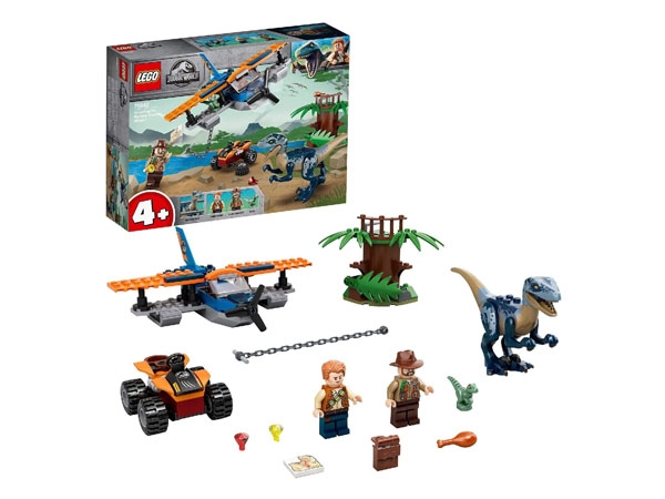 LEGO 75942 - Velociraptor: Rettungsmission mit dem Doppeldecker