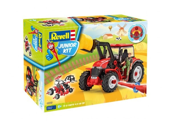 Revell Junior Kit - Traktor mit Lader und Figur