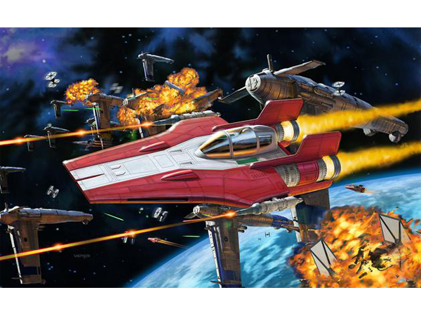 Build & Play Resistance A-Wing Fighter, Red