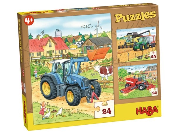 Puzzles Traktor und Co.