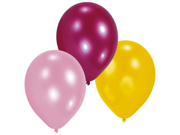 10 Latexballons Girls