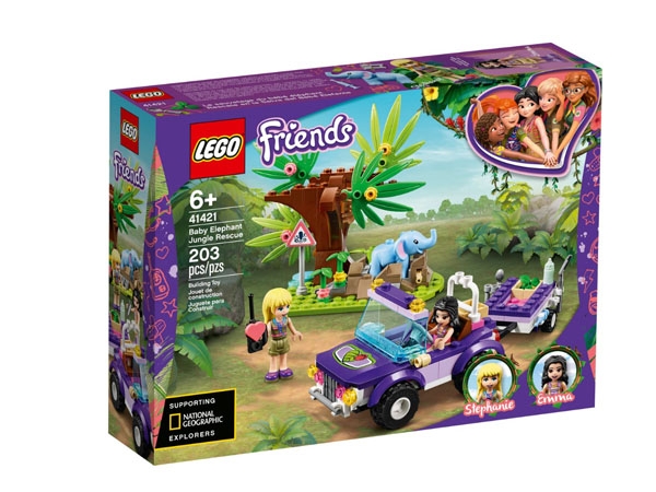 LEGO 41421 - Rettung des Elefantenbabys mit Transporter