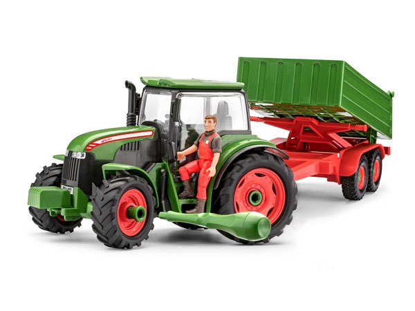 Revell 00817 - Revell Junior Kit - Traktor & Anhänger mit Figur