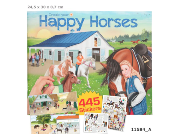 Create your Happy Horses - Stickerbuch