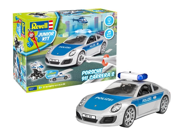 Revell Junior Kit - Porsche 911 "Polizei"