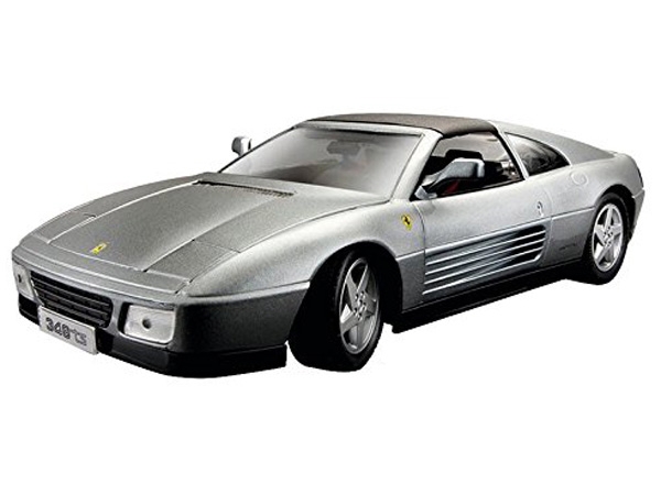 Bburago - Ferrari 348ts metallic grau