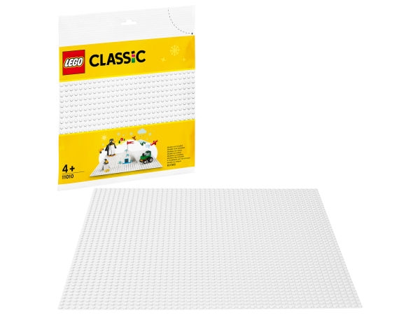LEGO 11010 - Weiße Bauplatte