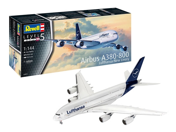 Revell 03872 - Airbus A380-800 Lufthansa New
