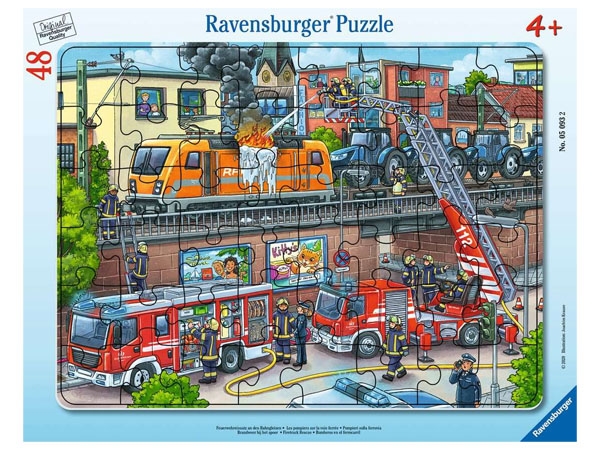 Ravensburger 050932 - Feuerwehreinsatz an den Bahngleisen