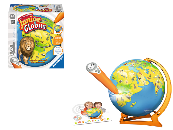 Ravensburger 007851 - tiptoi® Mein interaktiver Junior Globus